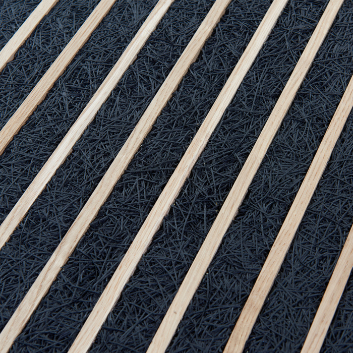 Träbetong Barcode Svart 25 x 600 x 1200 mm Fibrotech